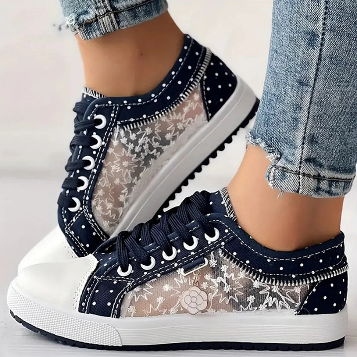 Elara · Baskets Élégantes en Dentelle