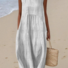 Rose™| Robe Midi Brodée