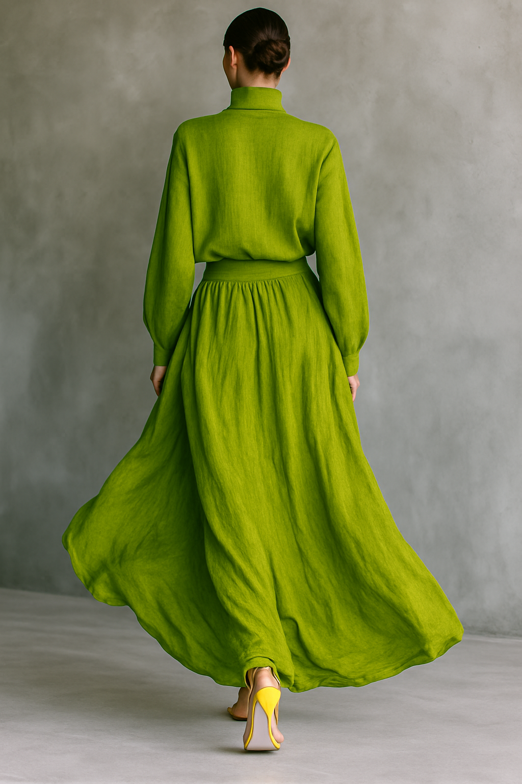 Elara · Ensemble Luxe en Lin à Deux Pièces