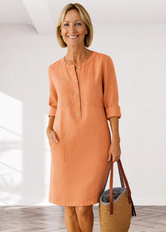 EVI | Robe décontractée pour femmes avec une coupe ample et un look intemporel pour tous les jours