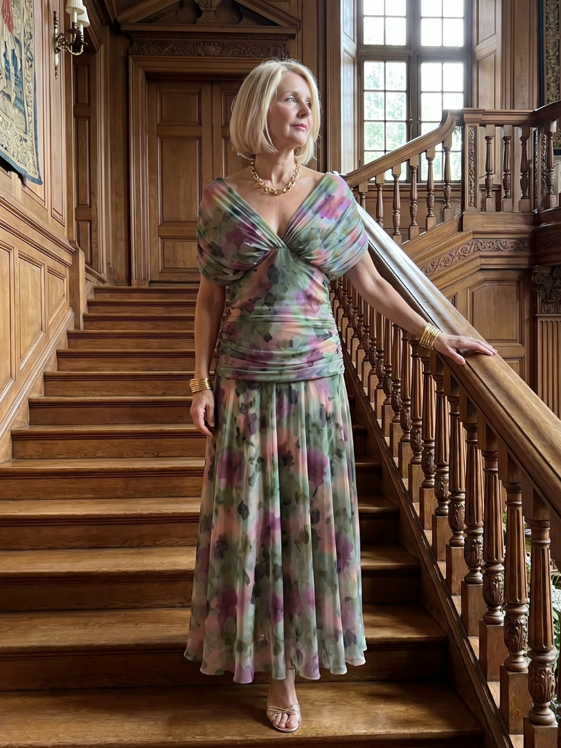 Calen | Robe Midi Off Shoulder
