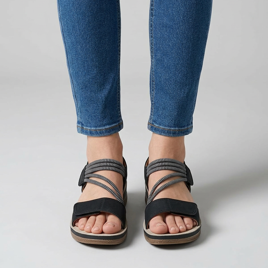Talia - Sandale confortable femme