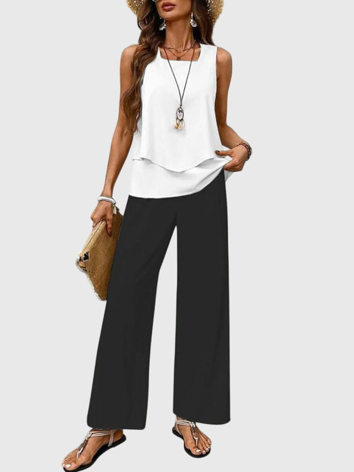 Elara · Ensemble d'été chic en 2 pièces