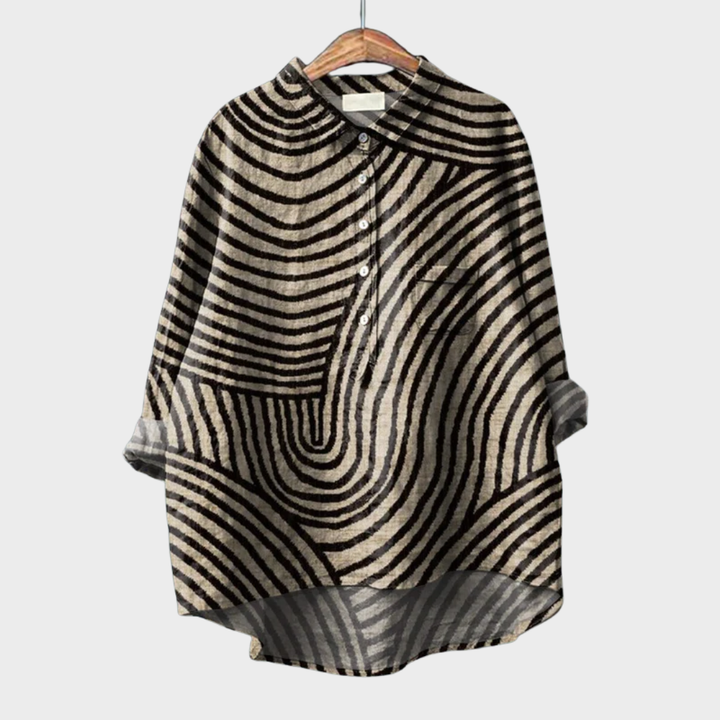 Melina | Blouse d'été en lin élégant