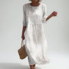 Améliane™ — Robe midi élégante à détails délicats