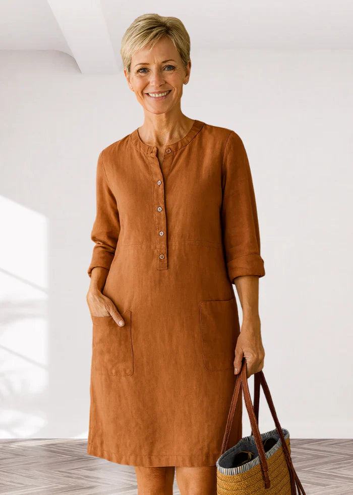 EVI | Robe décontractée pour femmes avec une coupe ample et un look intemporel pour tous les jours