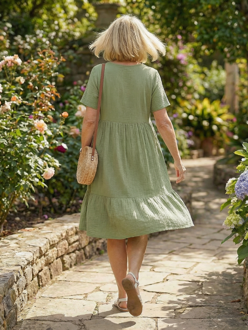 Delphinia | Robe Tissée Éase