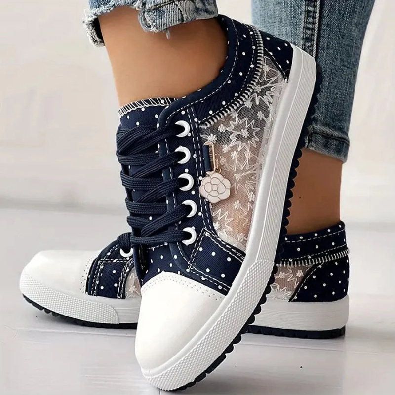 Elara · Baskets Élégantes en Dentelle