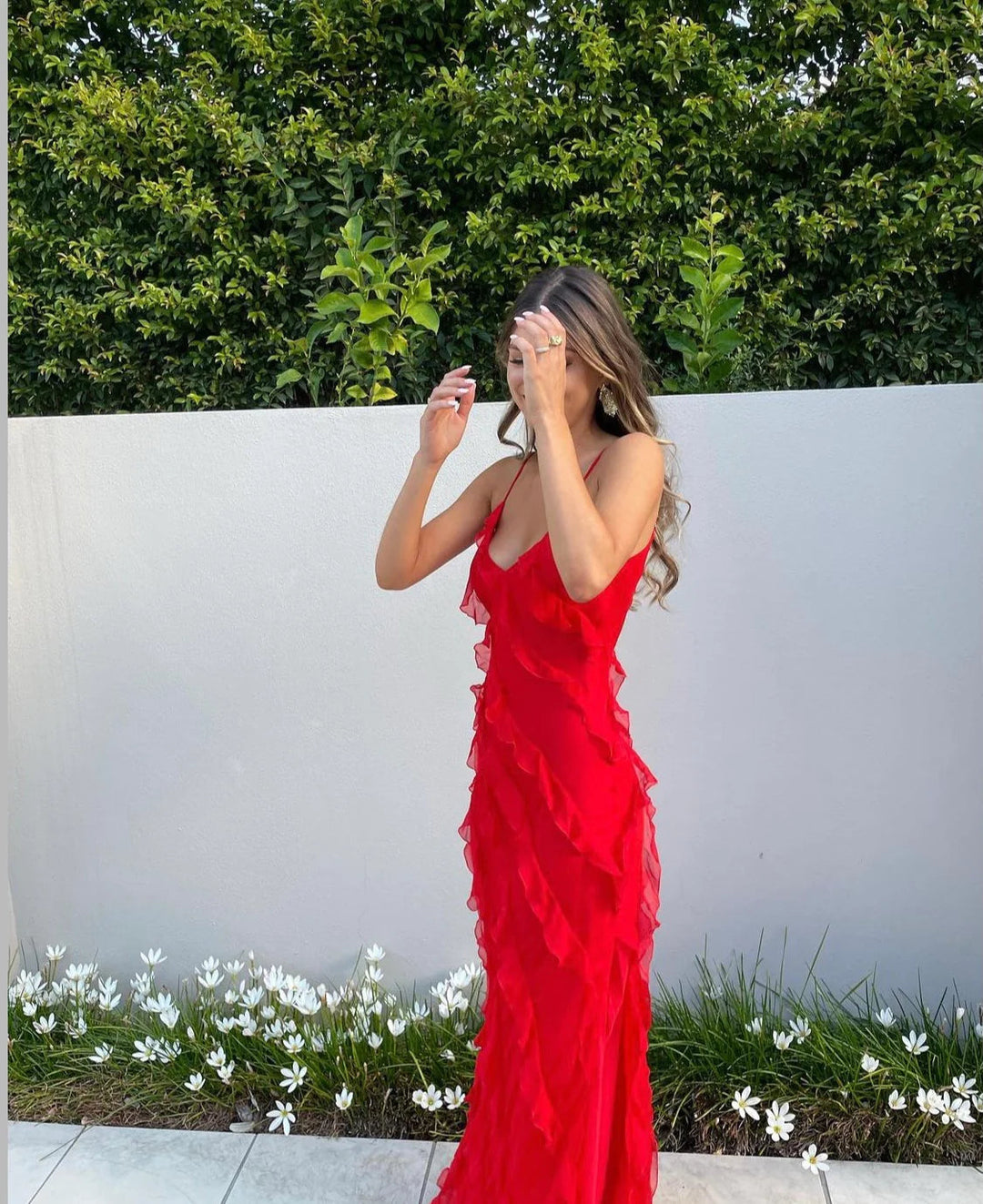 Eila™ | Robe Maxi avec Volants