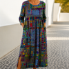 Eliana | Robe Midi Imprimée