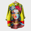 Amelia | Blouse d'été en lin élégante
