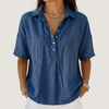 Willow | Blouse avec Col et Détails de Bouton