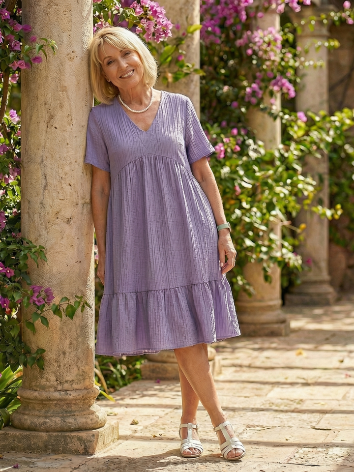 Delphinia | Robe Tissée Éase