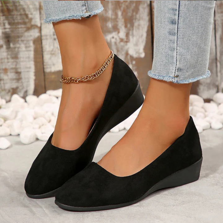 Elara · Talons Compensés avec Semelles de Soutien