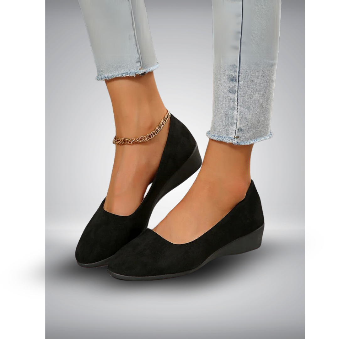 Elara · Talons Compensés avec Semelles de Soutien
