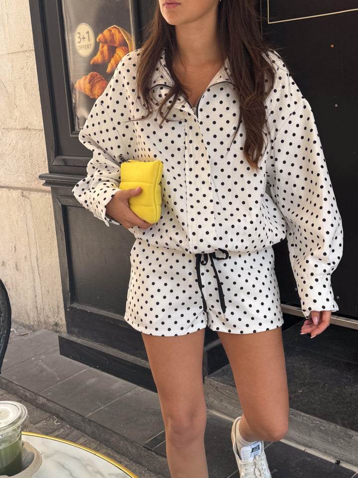 Elara · Ensemble à Pois Élégant