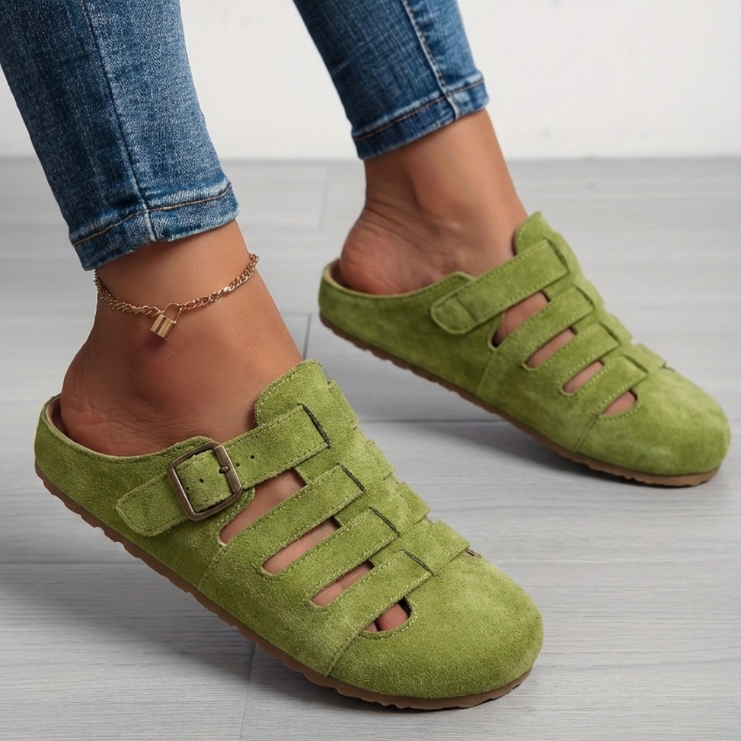 Clara | Sandales Mules Confort sans Fermeture
