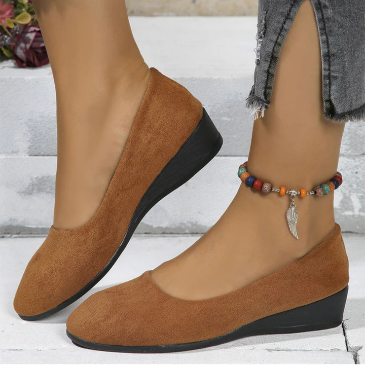 Elara · Talons Compensés avec Semelles de Soutien