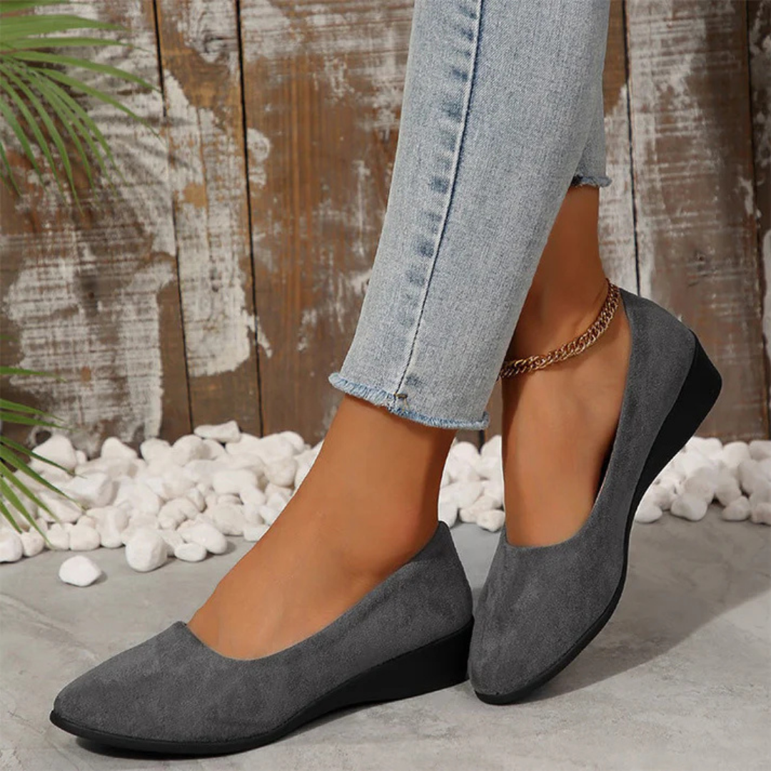 Elara · Talons Compensés avec Semelles de Soutien