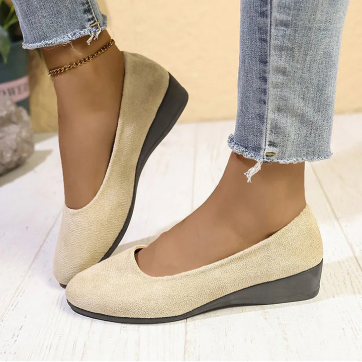 Elara · Talons Compensés avec Semelles de Soutien