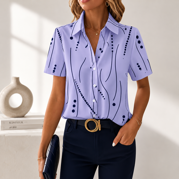 Blouse Abstraite Aveline