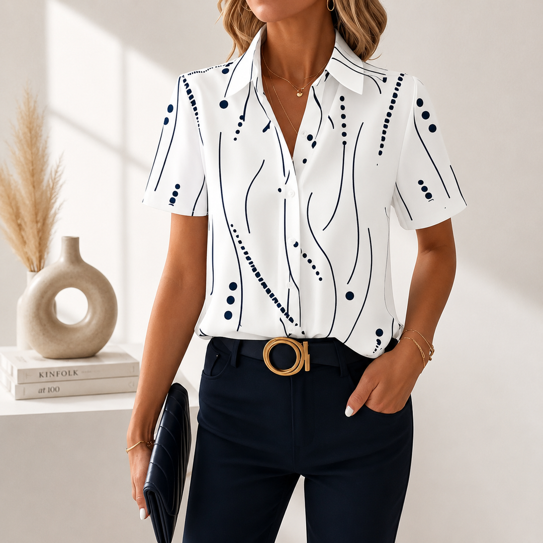 Blouse Abstraite Aveline