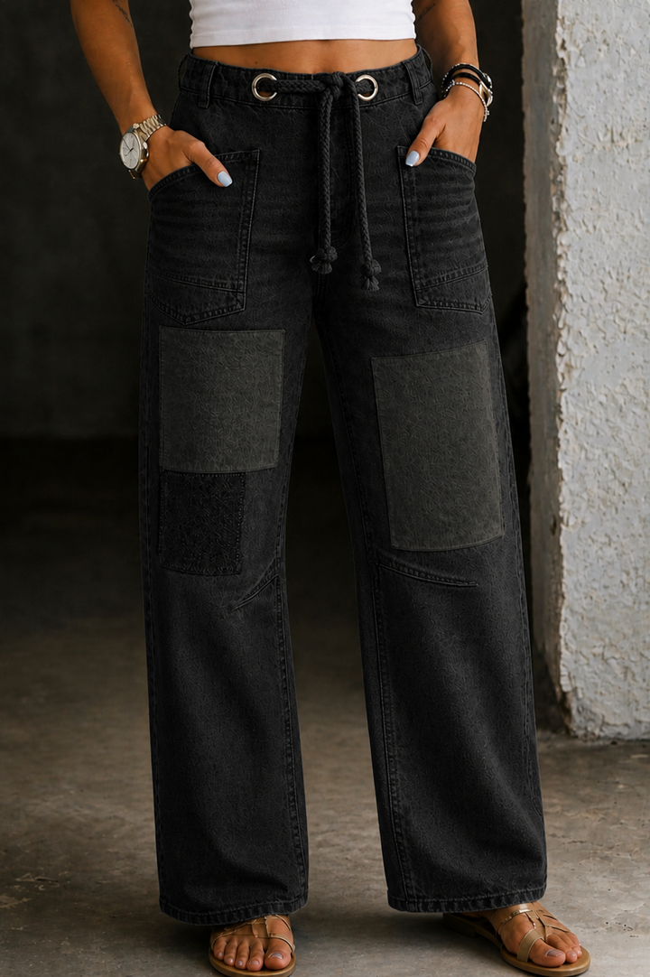 Margaret | Pantalon de jogging patchwork