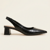 Olga - Chaussures à talon carré élégantes
