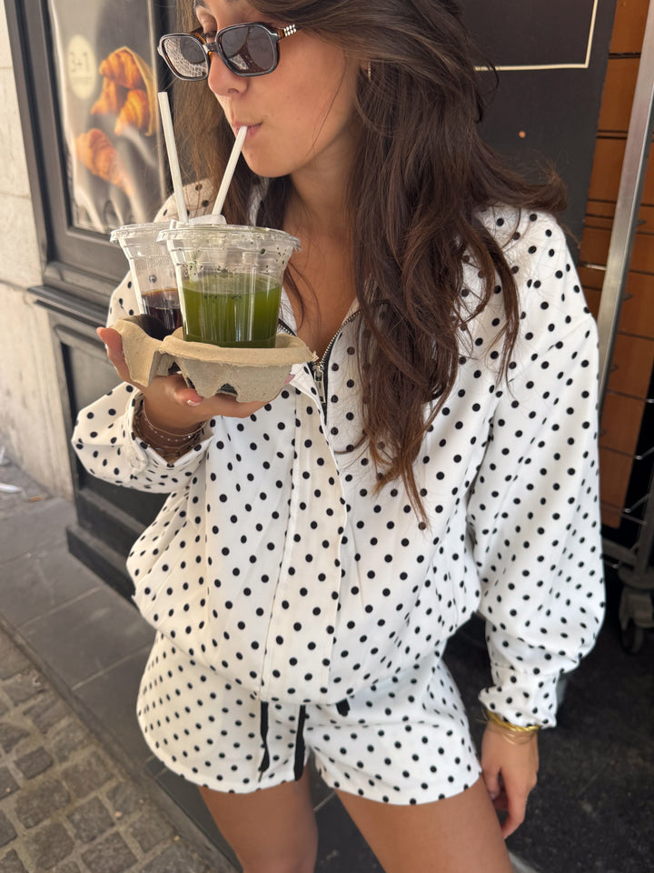 Elara · Ensemble à Pois Élégant