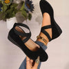 Elara · Ballerines Fermées à Semelle Élevée