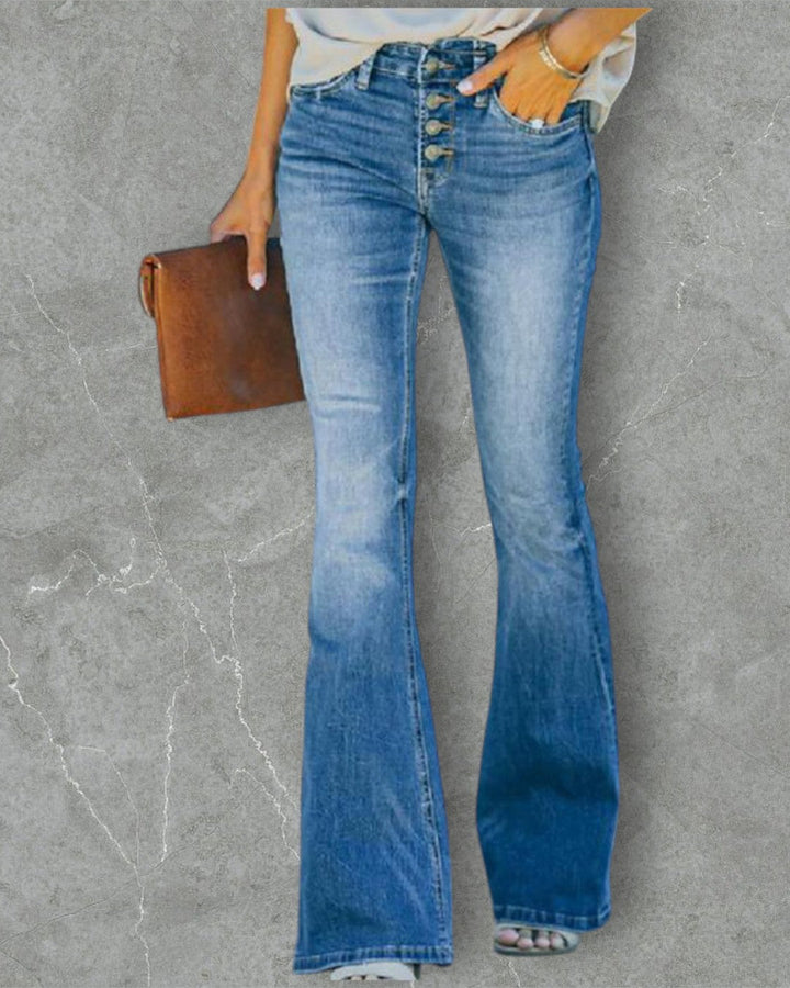 Elara · Pantalon Évasé Élégant