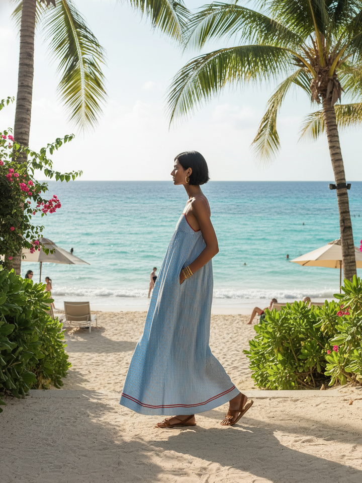 Azure | Robe bleue azur