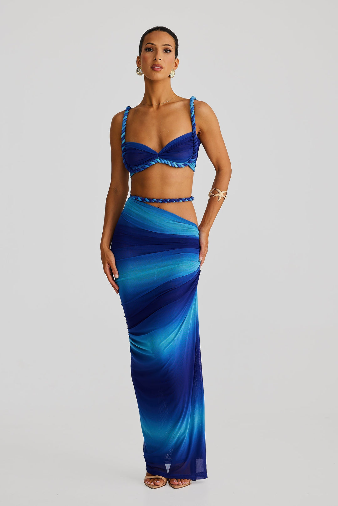 Elara · Élégante Robe Deux Pièces