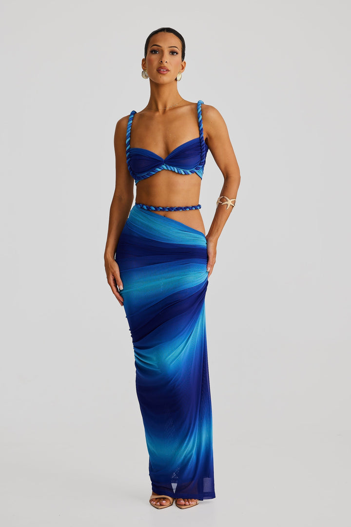 Elara · Élégante Robe Deux Pièces