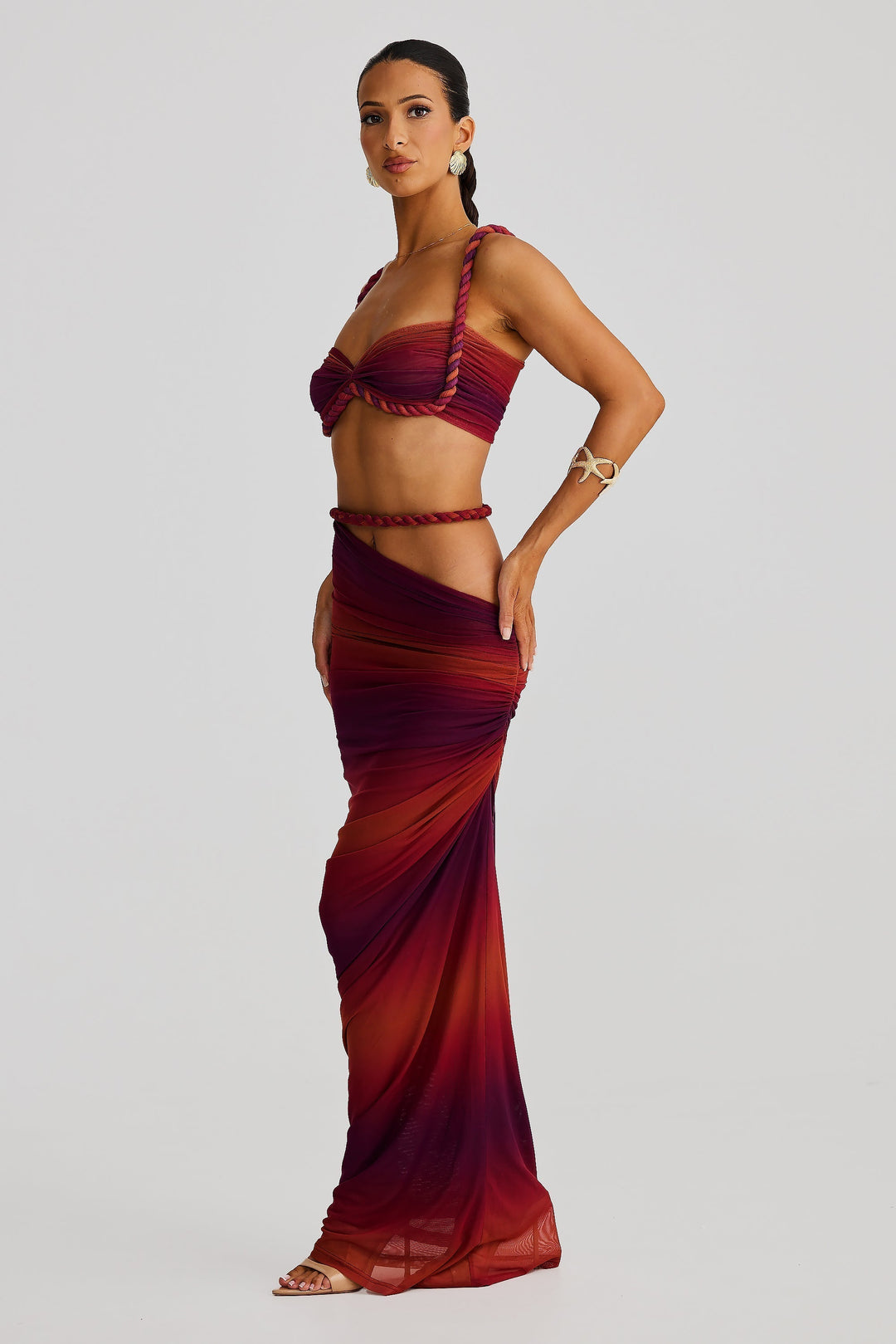 Elara · Élégante Robe Deux Pièces