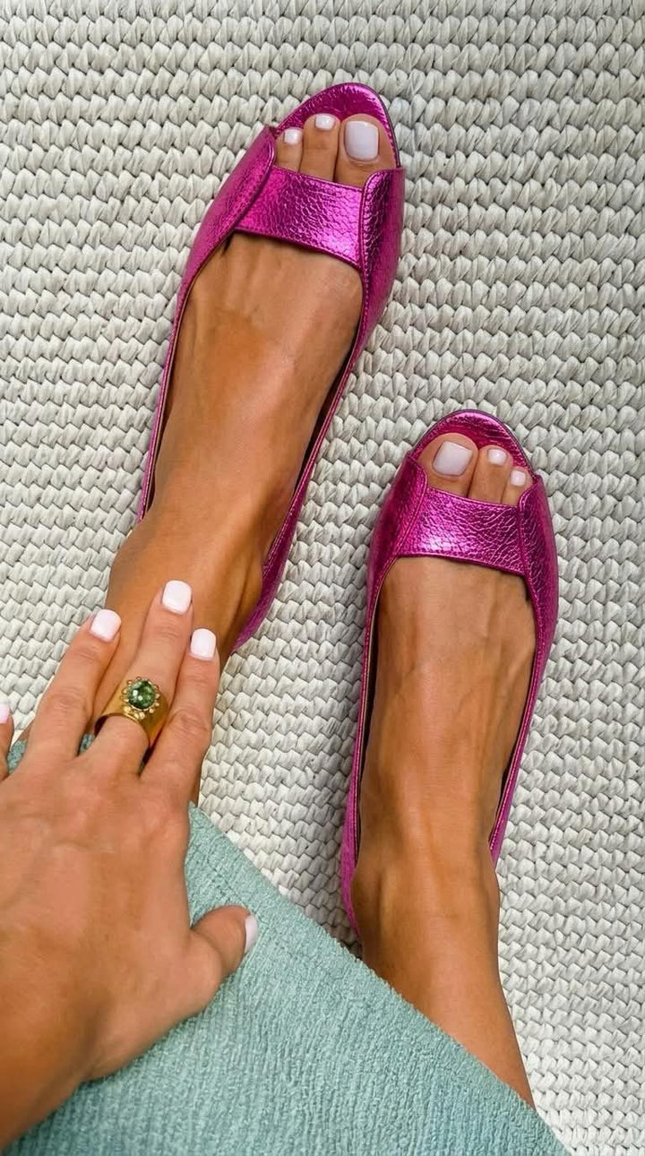 Adelina | Sandales Dorées Confort Chic