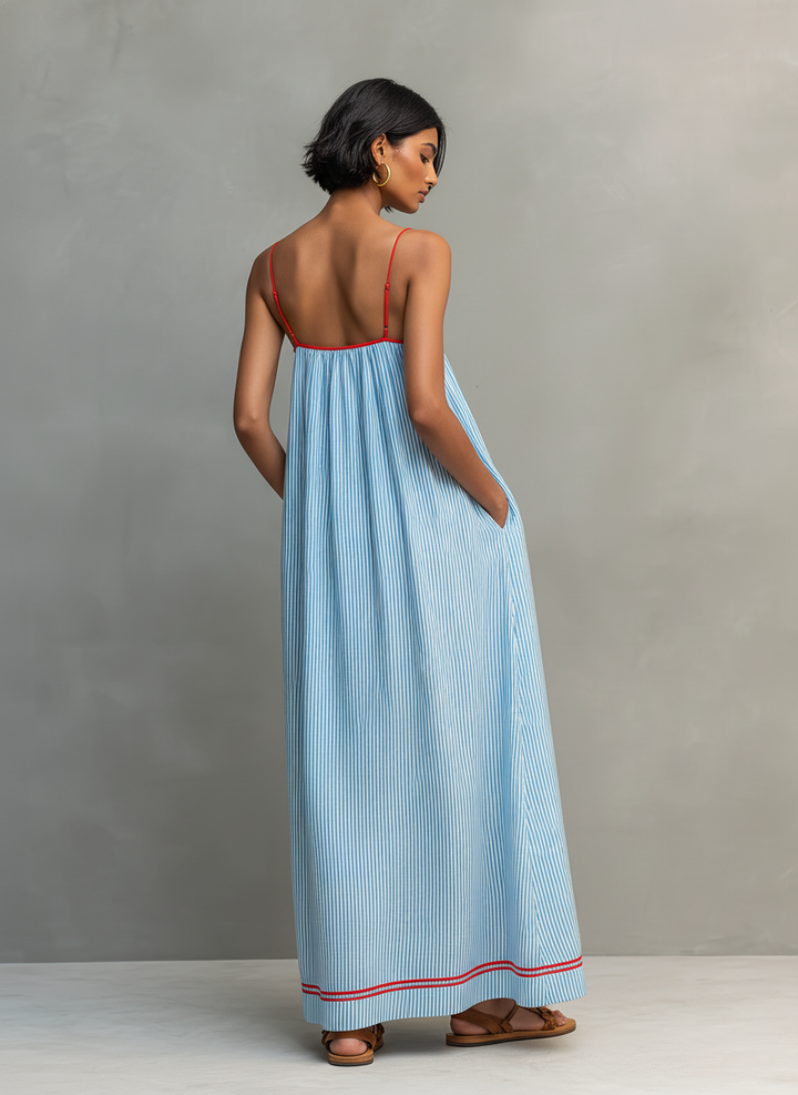 Azure | Robe bleue azur