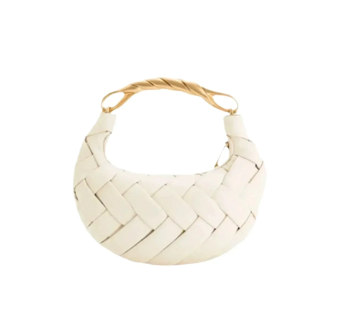 Elara · Sac en cuir végan tressé
