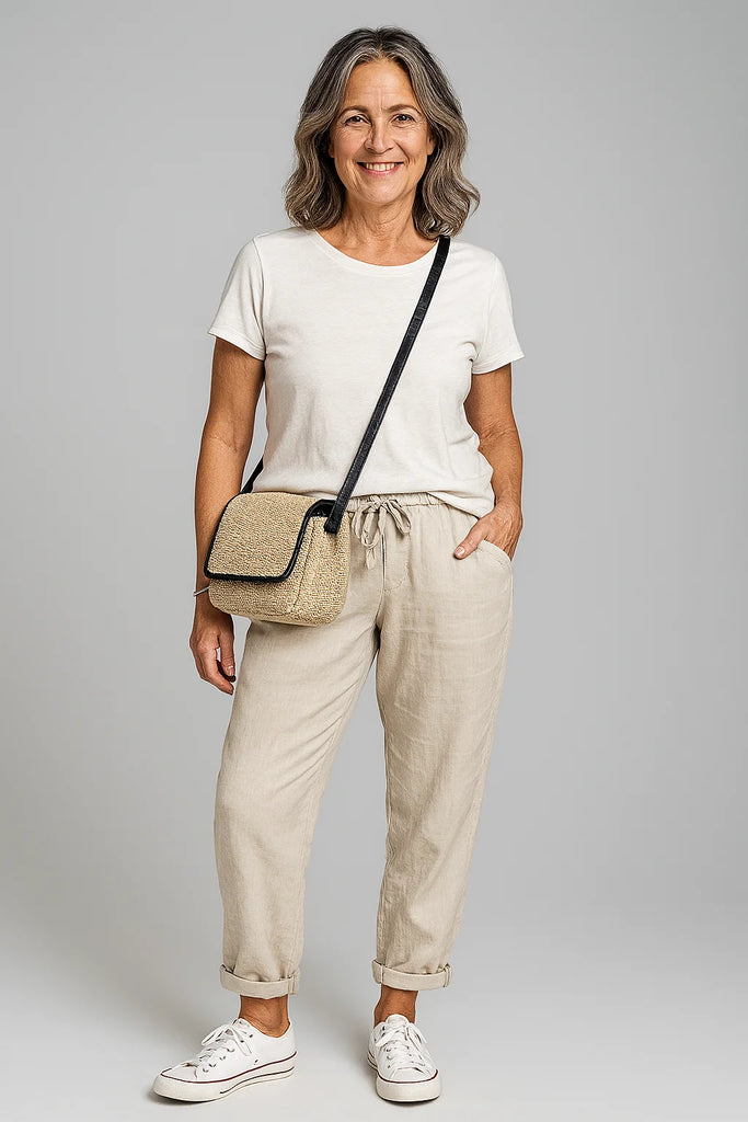 Elara · Pantalon en coton élégant