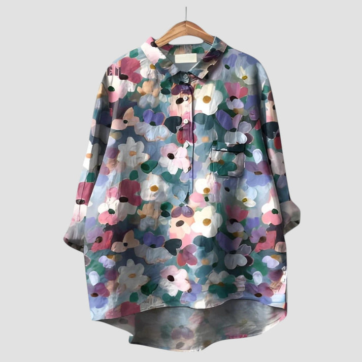 Elara · Blouse Élégante à Fleurs Lucie (1+1 Offert)