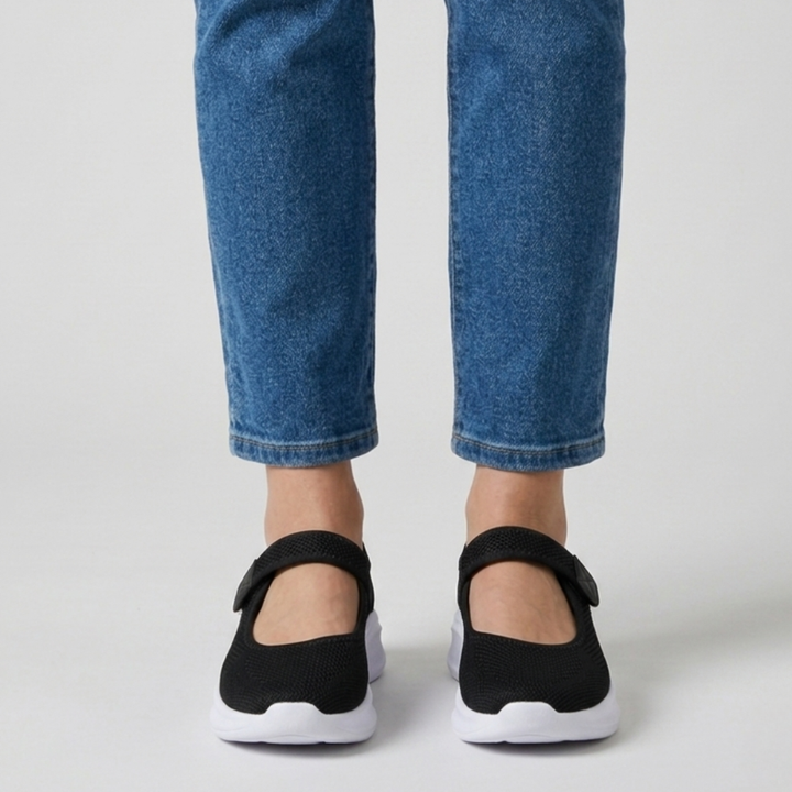 Nicole - Sandale confortable pour femme avec velcro