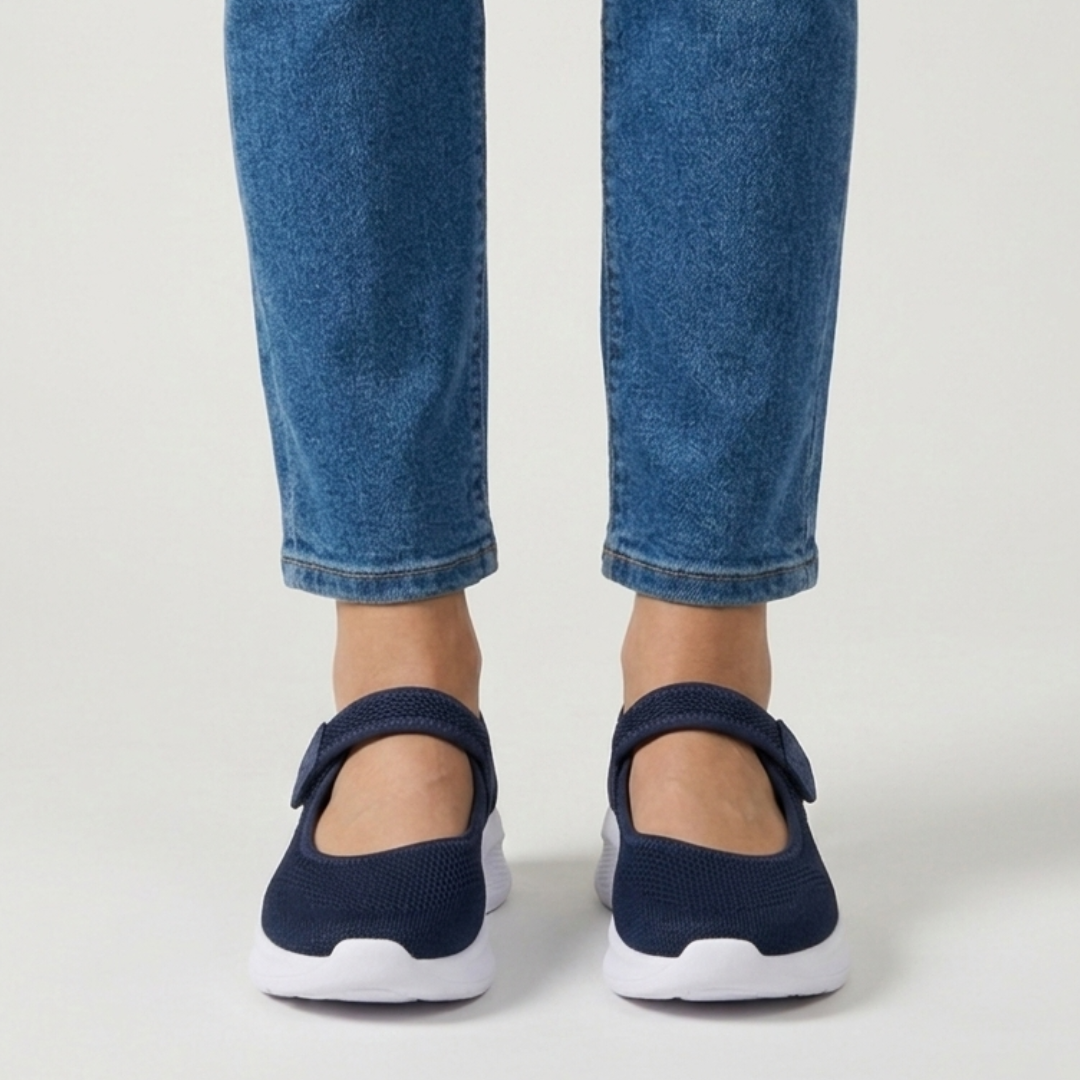 Nicole - Sandale confortable pour femme avec velcro