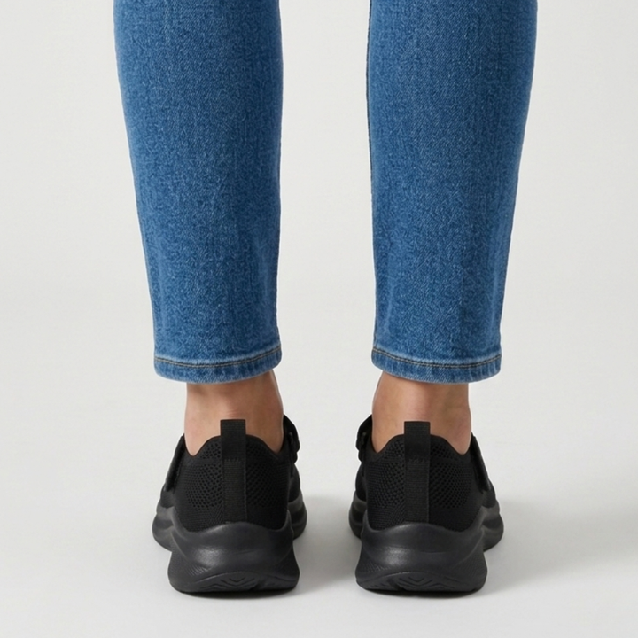 Nicole - Sandale confortable pour femme avec velcro