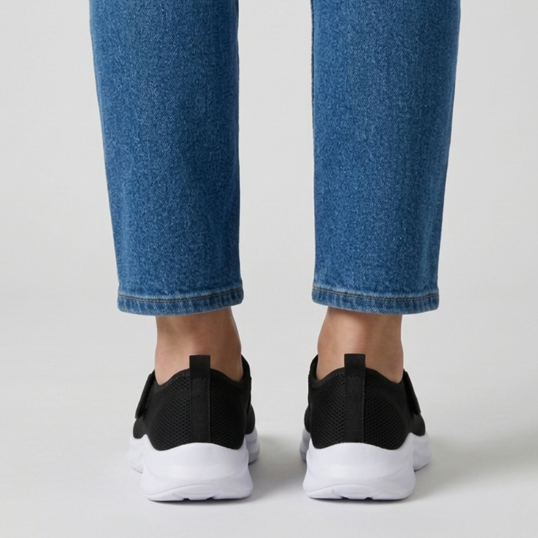 Nicole - Sandale confortable pour femme avec velcro