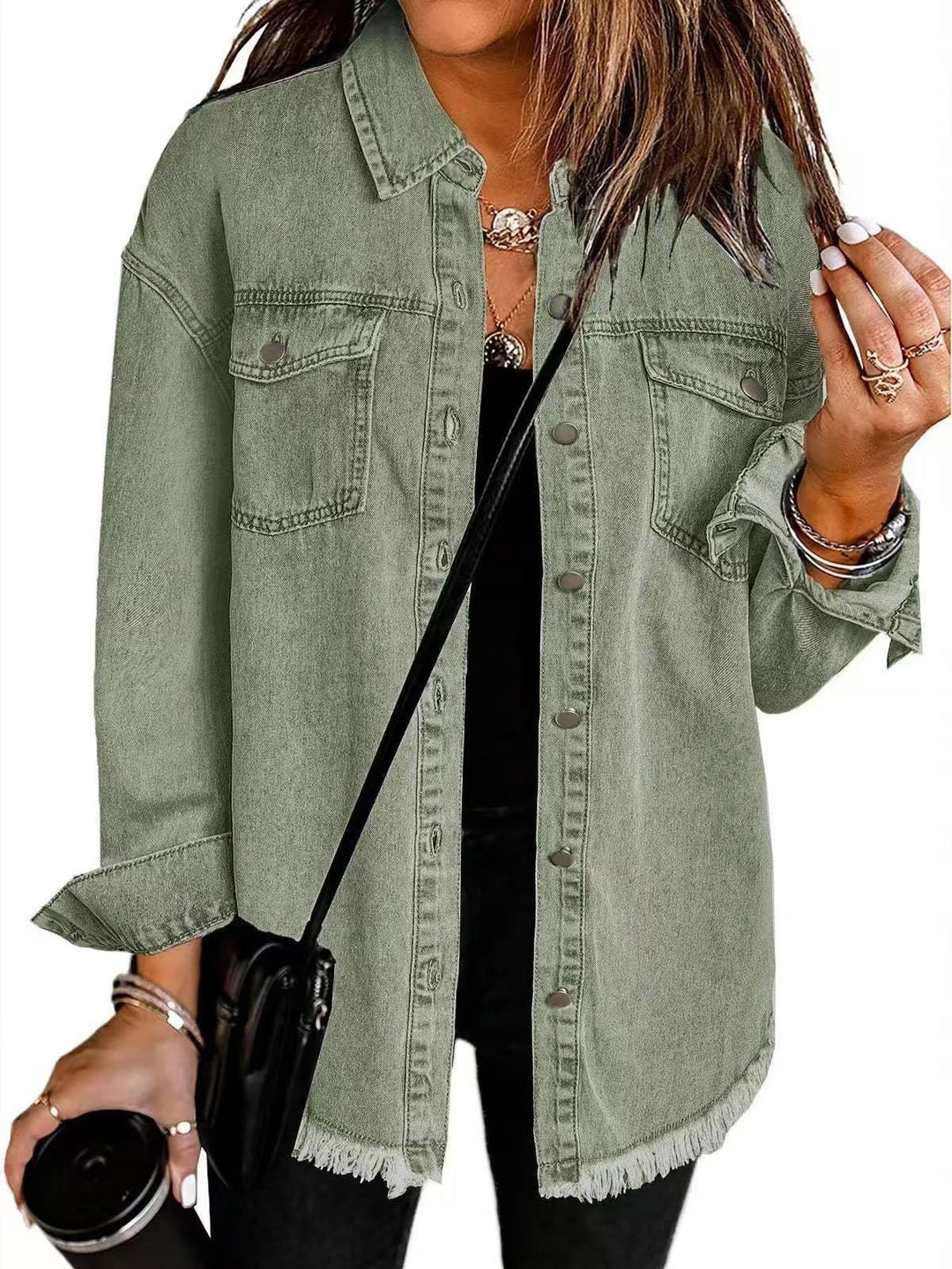 KATJA | VESTE EN DENIM CLASSIQUE POUR FEMMES
