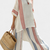 Solvane | Haut à Rayures Multicolores Sophistiqué & Pantalons Méditerranéens