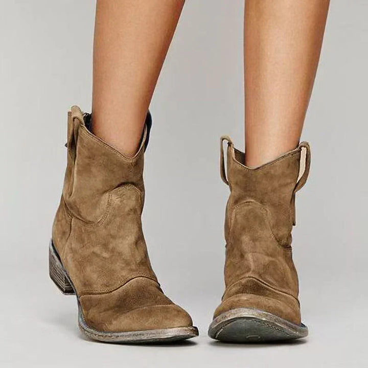 Clara - Bottes Orthopédiques en Daim