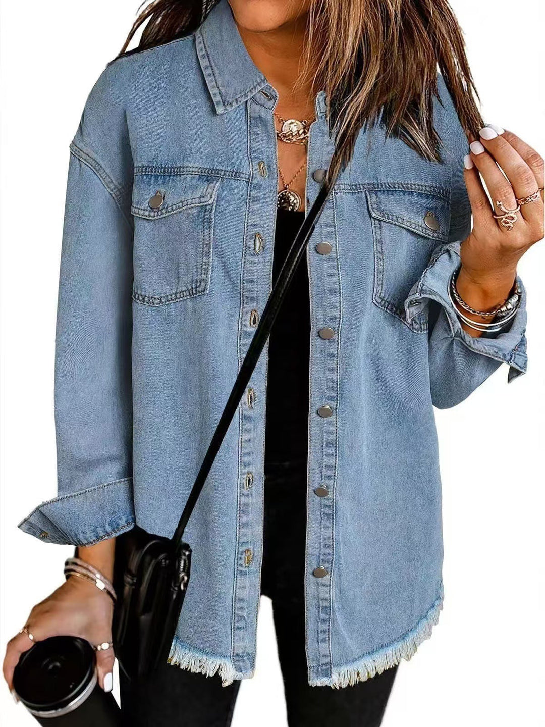 KATJA | VESTE EN DENIM CLASSIQUE POUR FEMMES