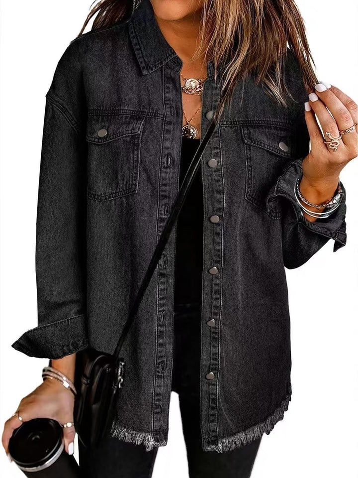 KATJA | VESTE EN DENIM CLASSIQUE POUR FEMMES