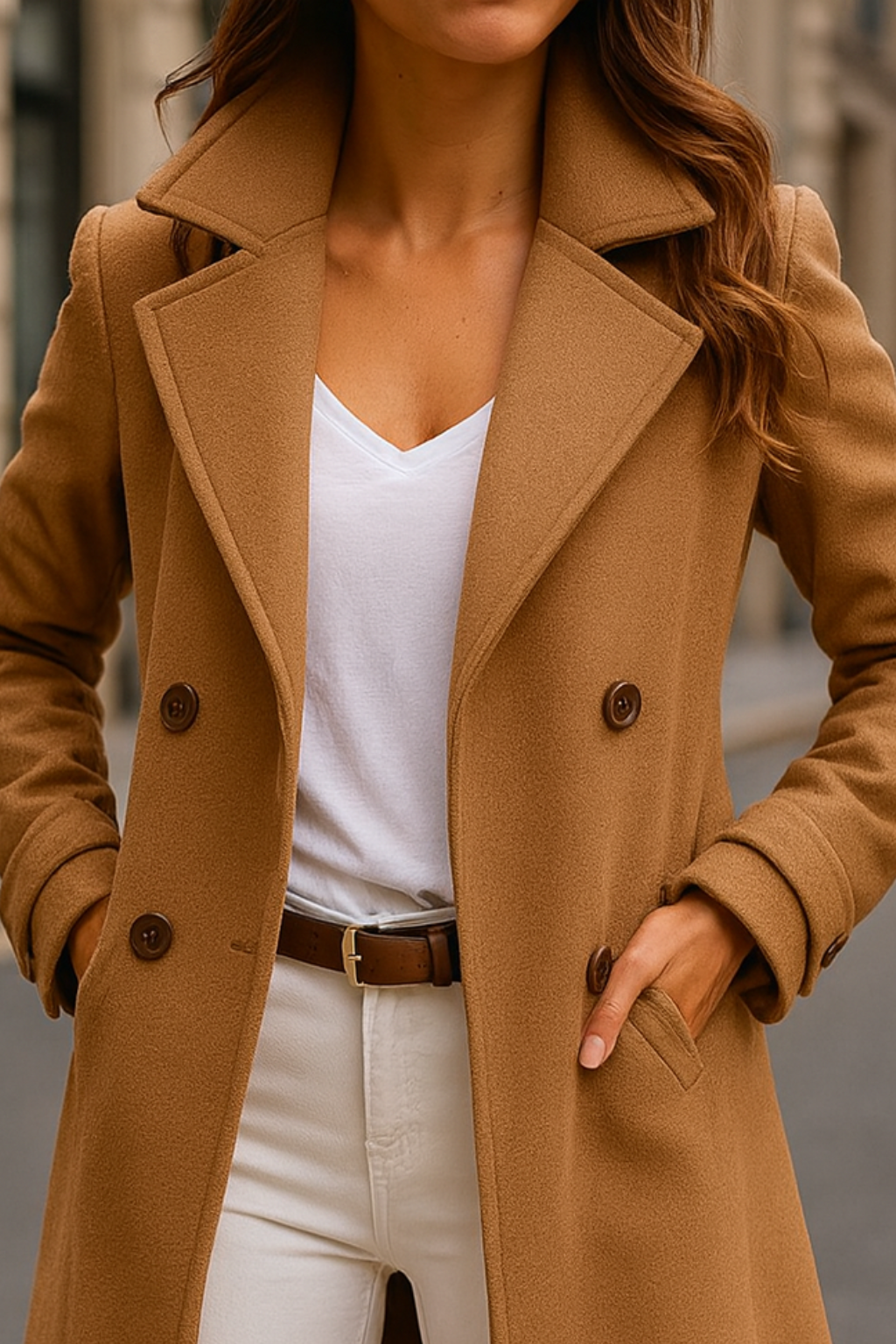 Elara · Manteau Printanier Élégant